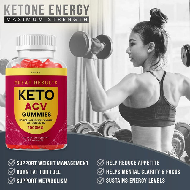 Great Results Keto Gummies - Advanced Formula Great Results Keto ACV Gummies 60 Gummies