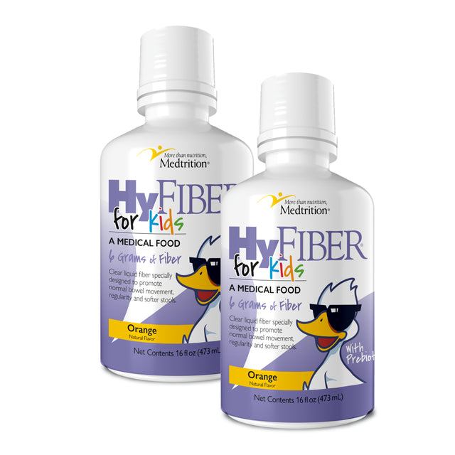 Hyfiber Liquid Fiber for Kids in Only One Tablespoon, Supports Regularity and Softer Stools, FOS Prebiotics for Gut Health, 6 Grams of Fiber, 32 Servings per Bottle