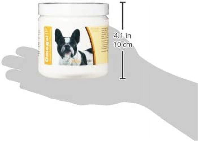 Healthy Breeds French Bulldog Omega HP Fatty Acid Skin and Coat Support Soft Chews