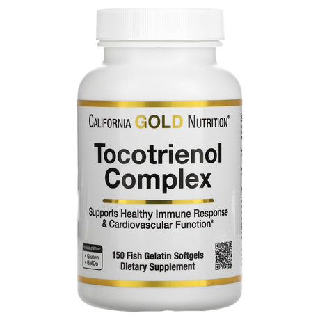 California Gold Nutrition Tocotrienol Complex, Vitamin E and Mixed Tocotrienols, 150 Fish Gelatin Softgels