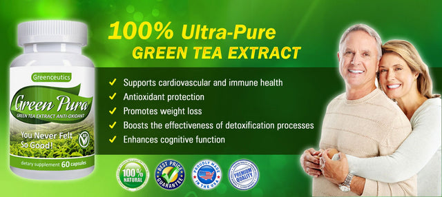 Green Tea Extract Diet Pill for Weight Loss, Fat Burn, Increased Metabolism, & Antioxidant; Appetite Suppressant