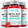 (3 Pack) ACV for Keto Health Keto ACV Gummies - Supplement for Weight Loss - Energy & Focus Boosting Dietary Supplements for Weight Management & Metabolism - Fat Burn - 180 Gummies