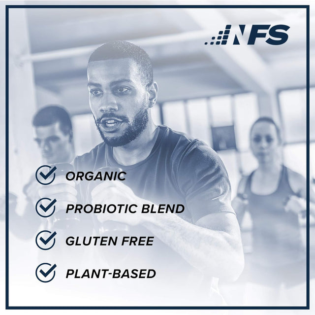 NF Sports All-Natural Plant-Based Protein (Chocolate Maca) - Organic Protein, Gluten Free - 28 Servings (Chocolate Maca)