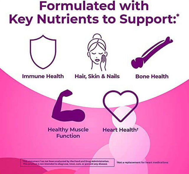 One a Day Multi+ Hair, Skin & Nails, Multivitamin + Boost of Support for Healthy Hair, Skin & Nails with Biotin and Vitamins A, C, E & Zinc, 120 Count (2 Month Supply)