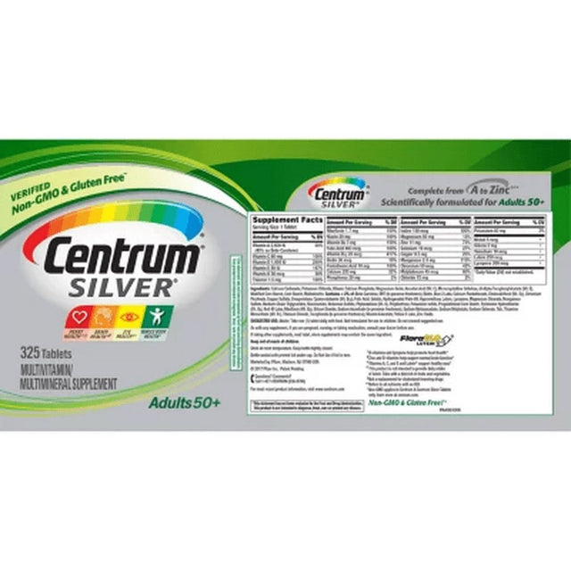 Centrum Silver Adult Multivitamin Tablet (325 Ct.)