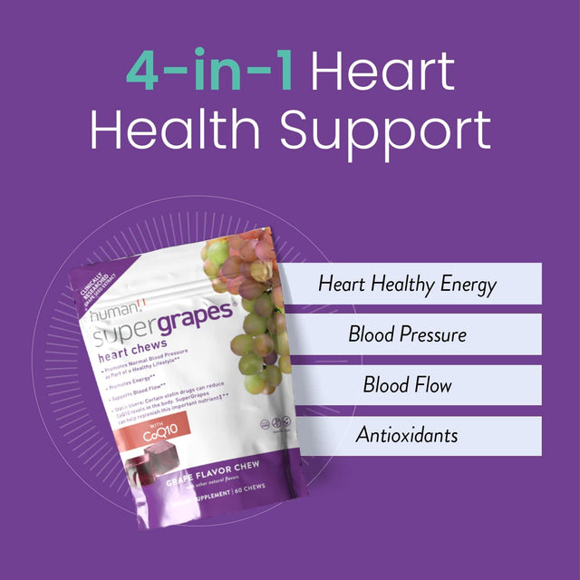 Humann Supergrapes Chews & Superbeets Energy Plus