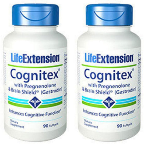 Life Extension Cognitex with Pregnenolone & Brain Shield Softgels, 90 Ct