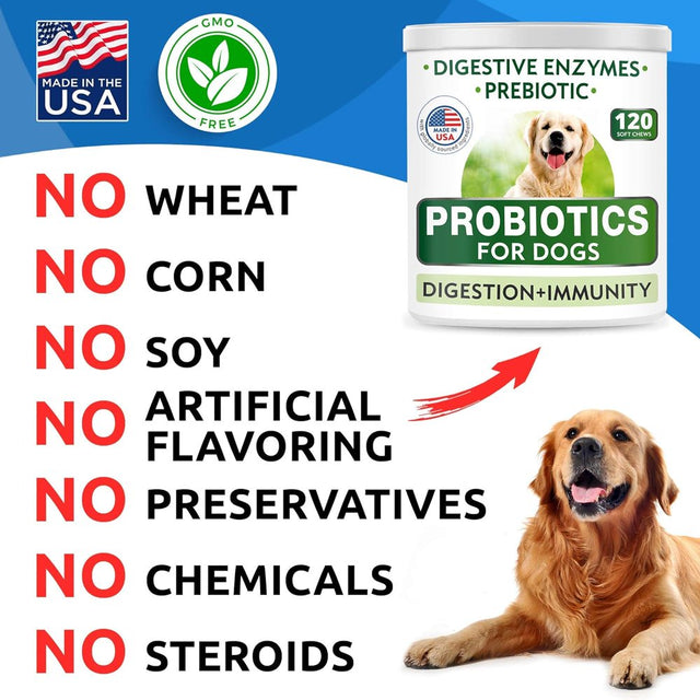 Bark&Spark Probiotics for Dogs, Chicken, 120 Soft Chews, 10 Oz (288 G)