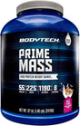 BODYTECH Prime Mass - High Protein Weight Gainer - with 55 Grams of Protein per Serving to Support Muscle Growth - Performance Blend of Creatine, Glutamine & Bcaa'S - Fruity Cereal (6 Pound)