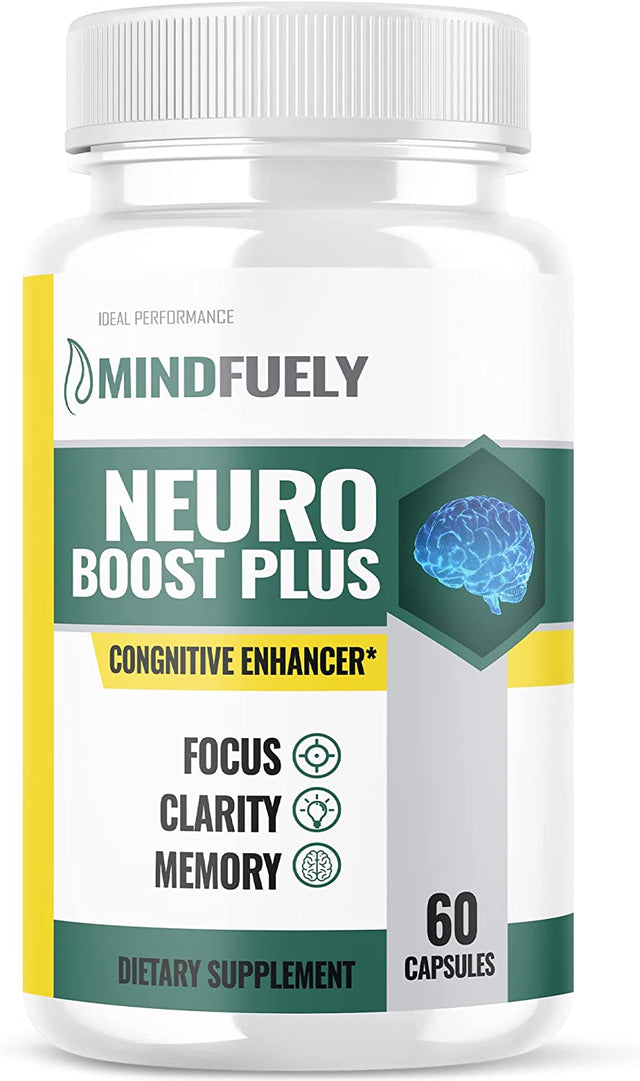 Mindfuely Boost Plus, Mindfuely Mindfuely Cognitive Brain Formula (60 Capsules)