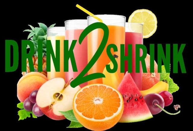 4 Week Drink2Shrink Detox Formula Start Losing That Stubborn Belly Fat! (Green Apple)