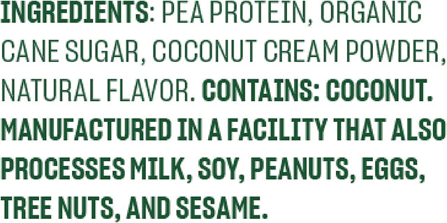 Vega Protein Made Simple Protein Powder, Vanilla - Stevia Free, Vegan, Plant Based, Healthy, Gluten Free, Pea Protein for Women and Men, 9.2 Oz (Packaging May Vary)