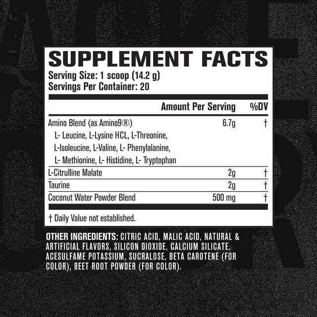 Jacked Factory EAA Surge Essential Amino Acids Powder - EAAS & BCAA Intra Workout Supplement W /L-Citrulline, Taurine, & More for Muscle Building, Strength, Endurance, Recovery - Pineapple, 20Sv