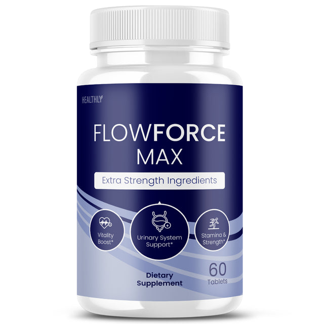 Flowforce Max- Prostate Support/Stamina/Strength Vitality Boost 60 Capsules