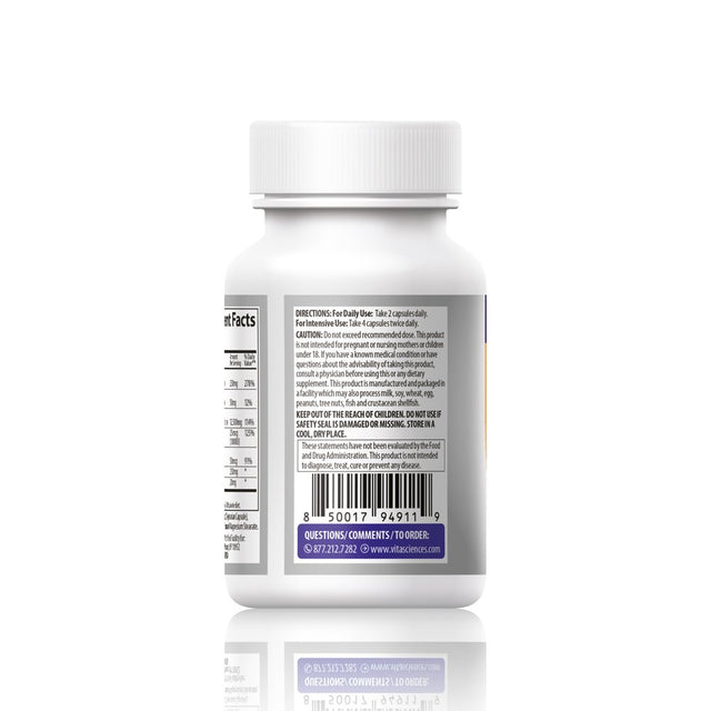 BIOMMUNE Immune Shield - Once-Daily Clinical Formula, Immune Booster with Stomach-Friendly Zinc, Quercetin, Buffered Vitamin C, D3, Selenium and NAC.