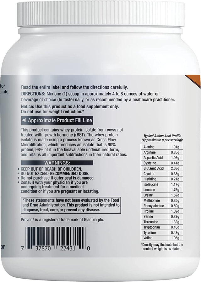 Life Extension Wellness Code Whey Protein Isolate Chocolate Supports Muscle Growth & Immune Health – Gluten-Free, Non-Gmo – No Added Sugar – 15.4 Oz