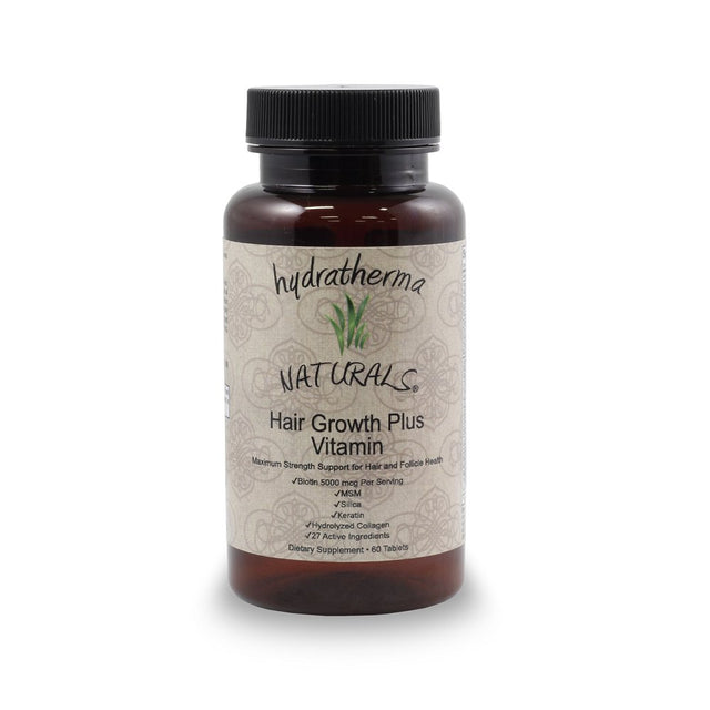 Hydratherma Naturals Hair Growth plus Vitamin Tablets 60 Each