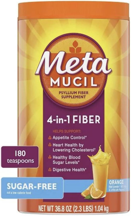 Metamucil Fibre Supplement Smooth Orange 180 Dose