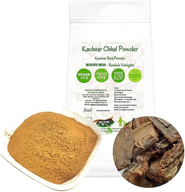 Kachnar Chhal Powder Kachnar Bark Powder- Kachnaar Chaal - Kanchnar Chhal Churna - Bauhinia Variegata (250 GMS)