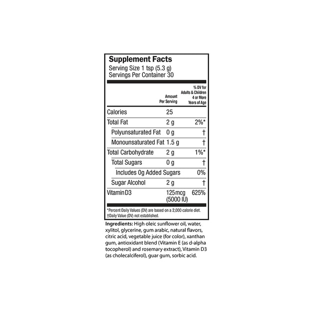 Barlean'S Seriously Delicious Strawberry Milkshake Vitamin D3 Supplement - Vegan, Sugar-Free, Non-Gmo, Gluten Free - 5.6 Oz