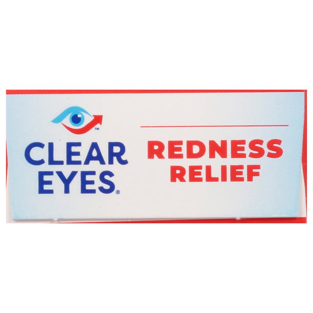 Clear Eyes Redness Eye Relief Lubricant Eye Drops, 0.5 Fl Oz