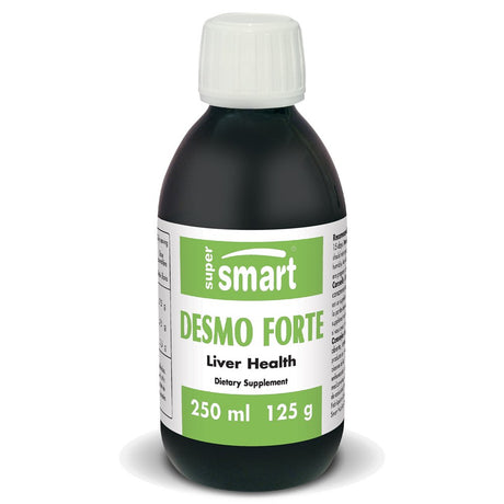 Supersmart - Desmo Forte™ - Liver Support - Health, Cleanse & Detox Supplement | Non-Gmo & Gluten Free - 250 Ml