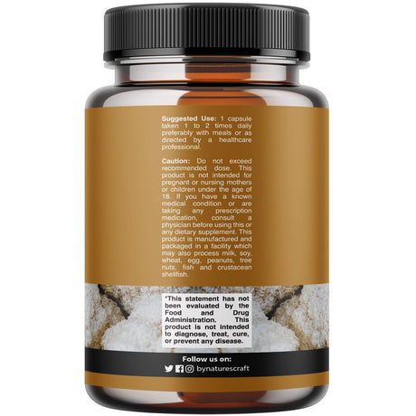 Master Mushroom Complex Nootropic Supplement - 5-In-1 Lion'S Mane Mushroom Supplement Capsules with Chaga Maitake Shiitake and Reishi Mushrooms Blend - Brain Booster Lion'S Mane Supplement - 30 Caps