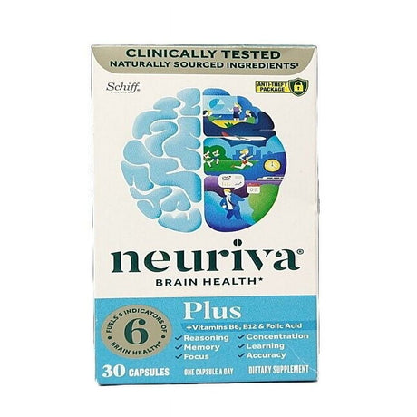 NEURIVA plus Brain Performance Health 30 Capsules