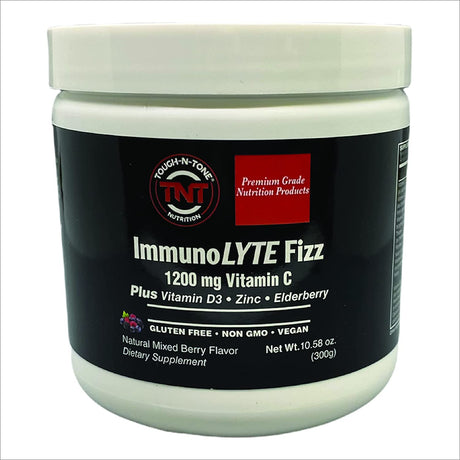 Immune Support & Electrolytes Immunolyte Fizz Efficacious Doses of Vitamins and Electrolytes Provide a Convenient Way to Deliver Immune Support with an Added Electrolyte Boost!