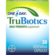 Trubiotics Daily Probiotic | Probiotics for Digestive Health | 30 Capsules | Digestive Health Support Supplement for Men and Women | Provitalize for Menopause Weight Loss | Nature Made Probiotics