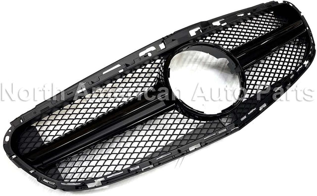 W117 Cla 2014 2015 2016 All Black Gloss Grille Upgrade Cla45 Cla200 Cls250 Bumper Upgrade