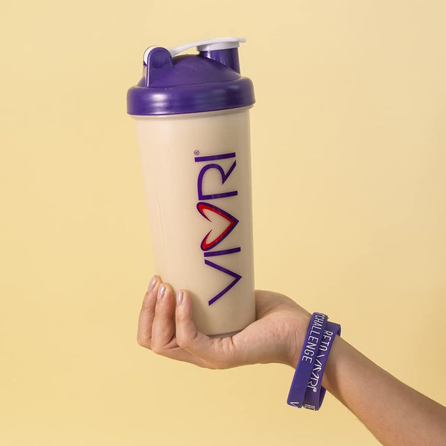 VIVRI Shake Me! Extravaganza Delight Vanilla Flavored Powdered Food, 20 Servings, 45 Essential Nutrients, 23 Vitamins & Minerals, 21G Protein