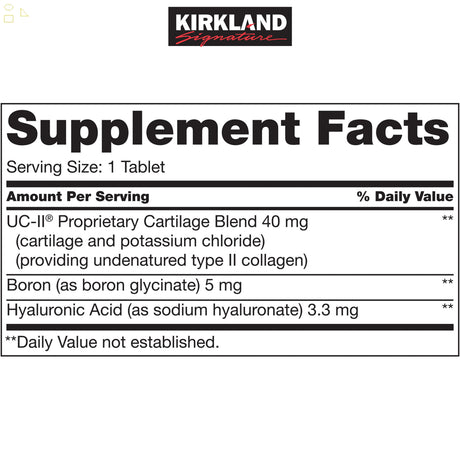 KS Expect More Triple Action Joint Health, 110 Coated Tablets