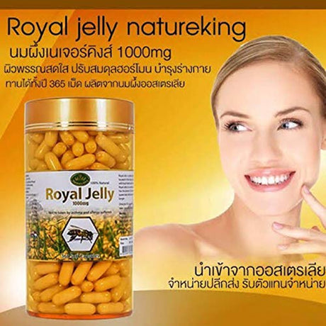 Nature’S King Royal Jelly 1000 Mg. 365 Tablets