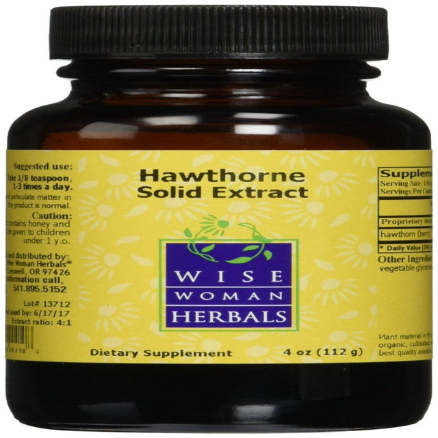 Wise Woman Herbals Hawthorne Solid Extract 8 Oz