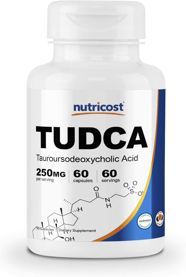 Nutricost Alpha Lipoic Acid 600Mg, 240 Caps & Tudca 250Mg, 60 Caps & Acetyl L-Carnitine 500Mg, 180 Caps