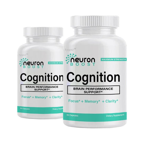 (2 Pack) Neuro Boost Cognition - Neuro Boost Cognition Brain Performance Support