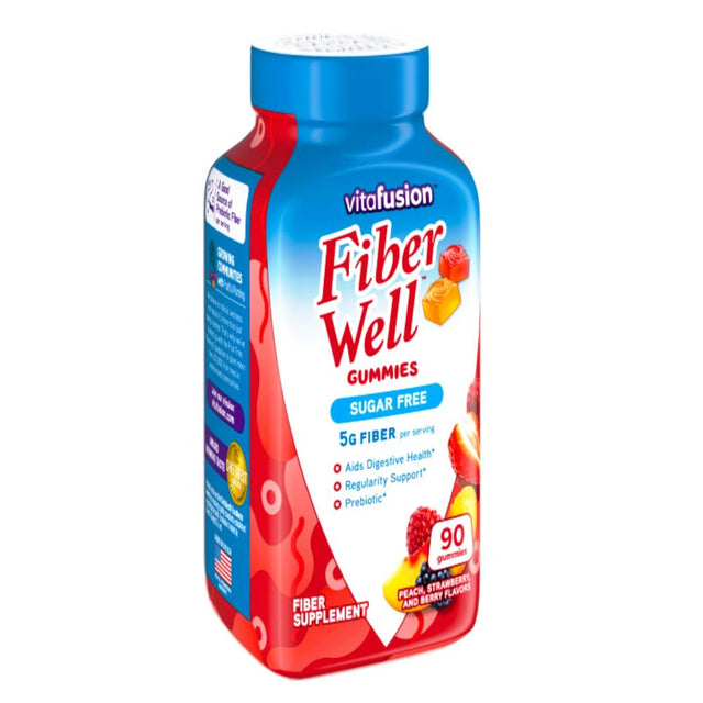 Vitafusion Fibre Well Fibre Supplement Gummies, 90 Gummies