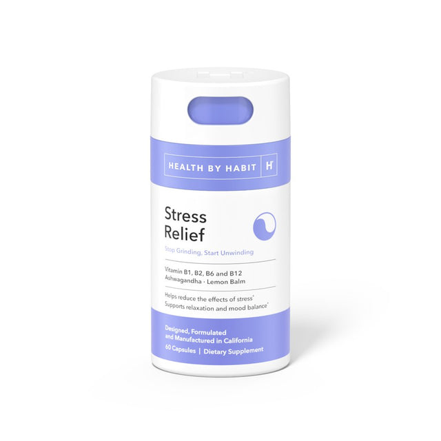 Health by Habit Stress Relief Supplement