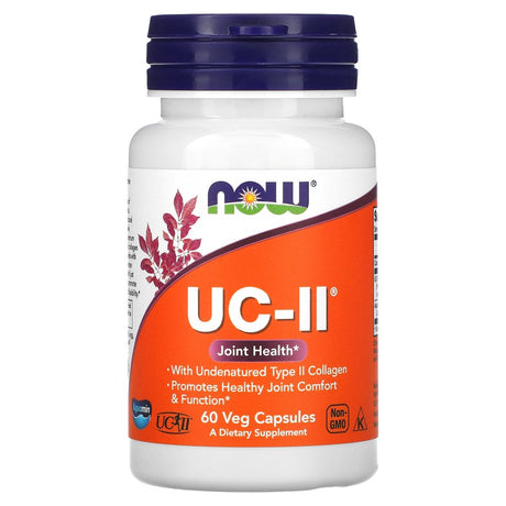 NOW Foods, UC-II Joint Health with Undenatured Type II Collagen, 60 Veg Capsules