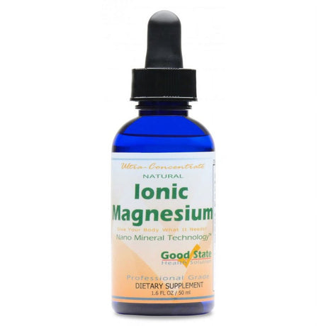 Good State Liquid Ionic Minerals - Magnesium Ultra Concentrate - (10 Drops Equals 50 Mg, 100 Servings per Bottle)