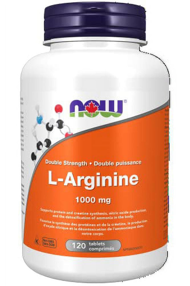 NOW L-Arginine 1000 Mg, 120 Tablets