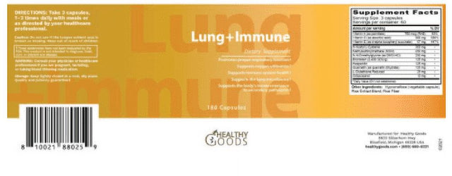 Healthy Goods Lung + Immune