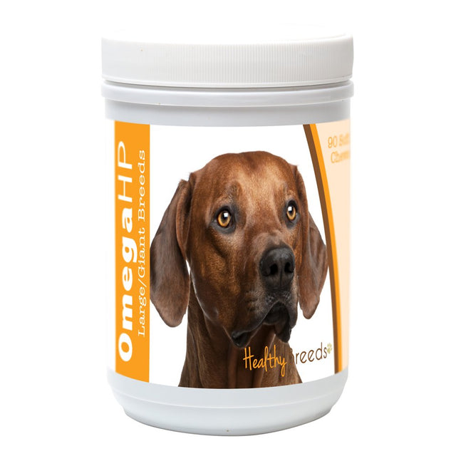 Healthy Breeds Rhodesian Ridgeback Omega HP Fatty Acid Skin and Coat Support Soft Chews