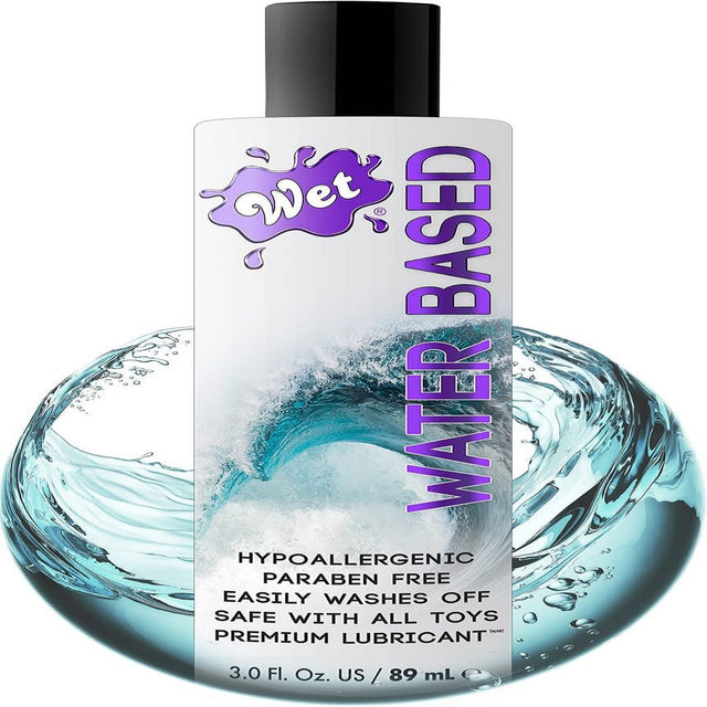 Wet Original Water Based Lube 3 Fl Oz Premium Personal Sex Lubricant,