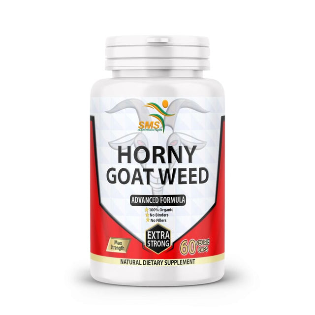 Horny Goat Weed Male Enhancement Pills and Natural Testosterone Booster 60 Cap