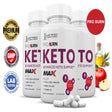 (3 Pack) Pro Burn Keto ACV MAX Pills 1675Mg Alternative to Gummies Dietary Supplement 180 Capsules