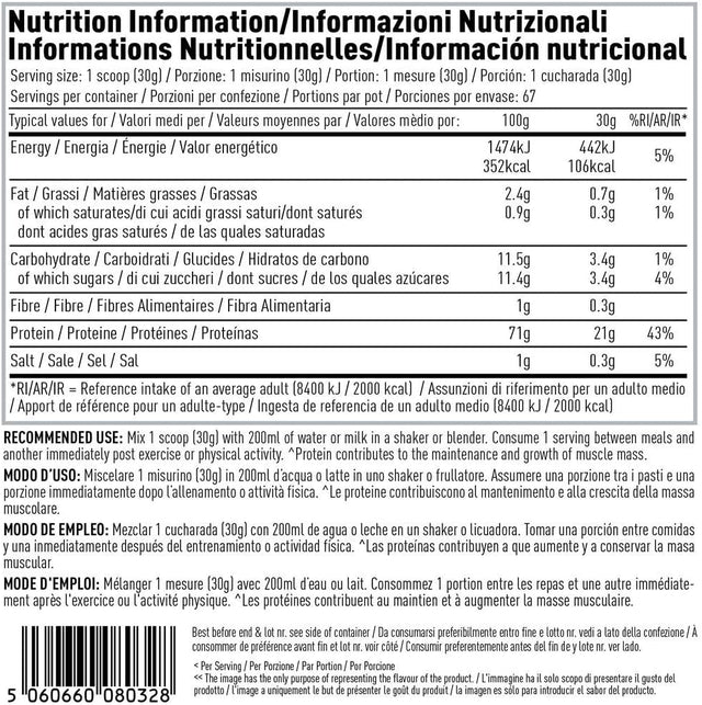 Whey Advanced Protein Powder, 67 Servings of Delicious Muscle Building Protein, Cinnamon Donut, 2010G