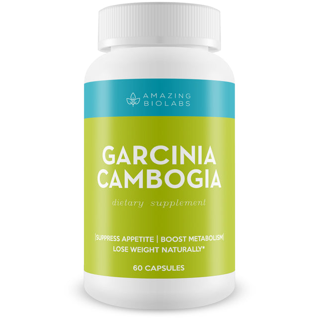 Garcinia Cambogia by Amazing Bio Labs- Weight Loss Supplement and Appetite Suppressant, Metabolism Booster, Carb Blocker & Belly Fat Burner for Men and Women