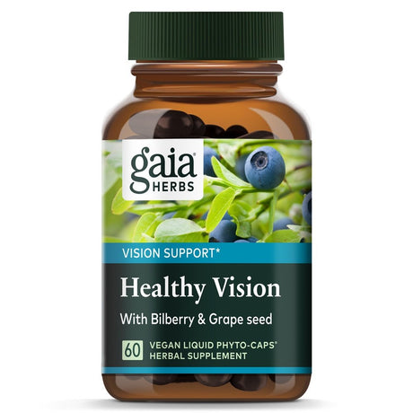 Gaia Herbs Healthy Vision -- 60 Liquid Phyto Caps